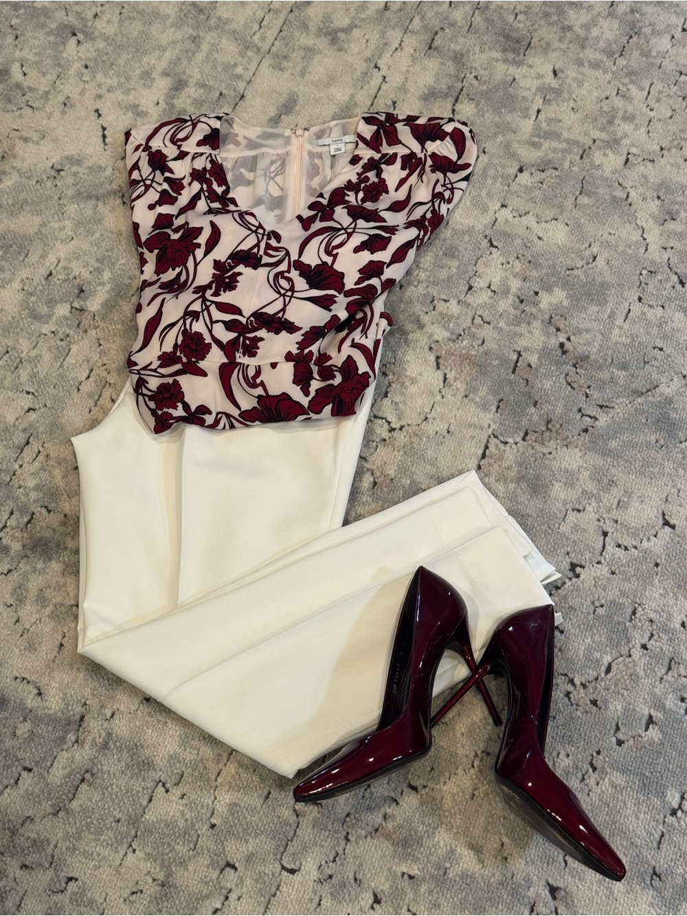 Neiman Marcus Lined Cropped White Ankle Pant - Picture 7 of 9